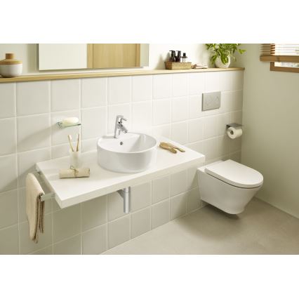 Roca A3270MJ000 - Nadgradni umivaonik GAP pr. 39 cm keramika/bijela