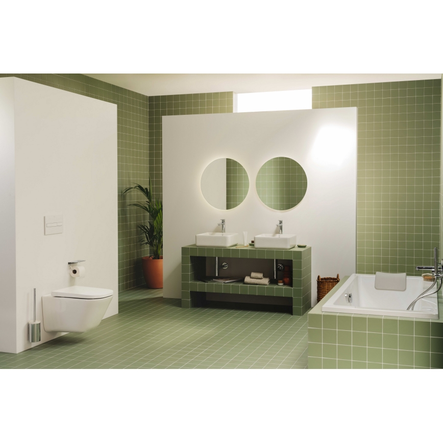 Roca A3270ML000 - Nadgradni umivaonik GAP 39x37 cm keramika/bijela