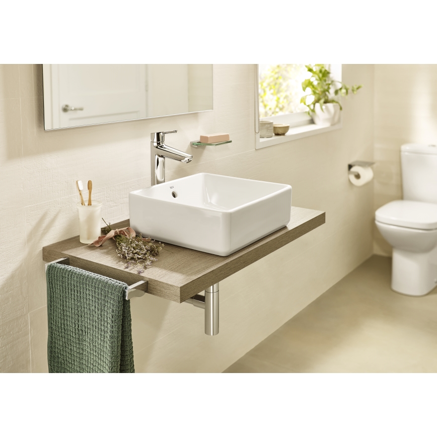 Roca A3270ML000 - Nadgradni umivaonik GAP 39x37 cm keramika/bijela