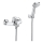 Roca A5A0125C02 - Kada set s baterijom VICTORIA sjajni krom