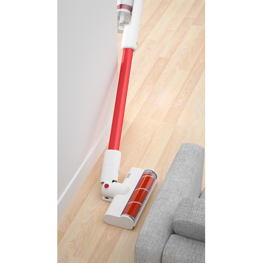 ROIDMI RI-S1SPECIAL - Štapni usisivač s dodacima 415W/2200 mAh bijela/crvena