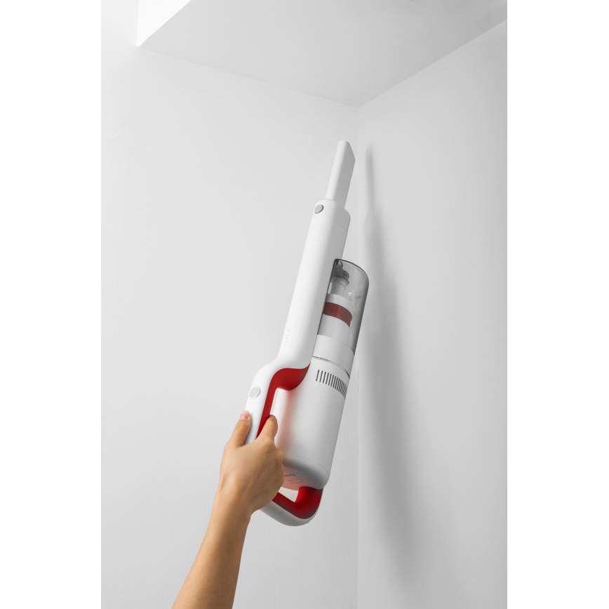 ROIDMI RI-S1SPECIAL - Štapni usisivač s dodacima 415W/2200 mAh bijela/crvena