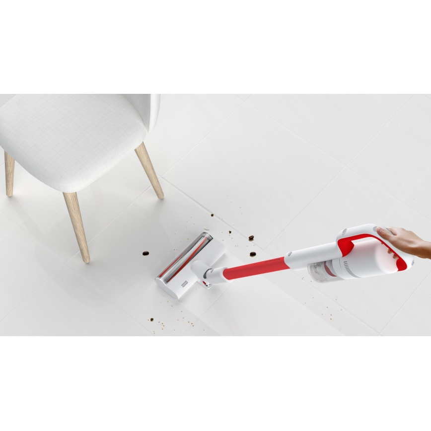 ROIDMI RI-S1SPECIAL - Štapni usisivač s dodacima 415W/2200 mAh bijela/crvena