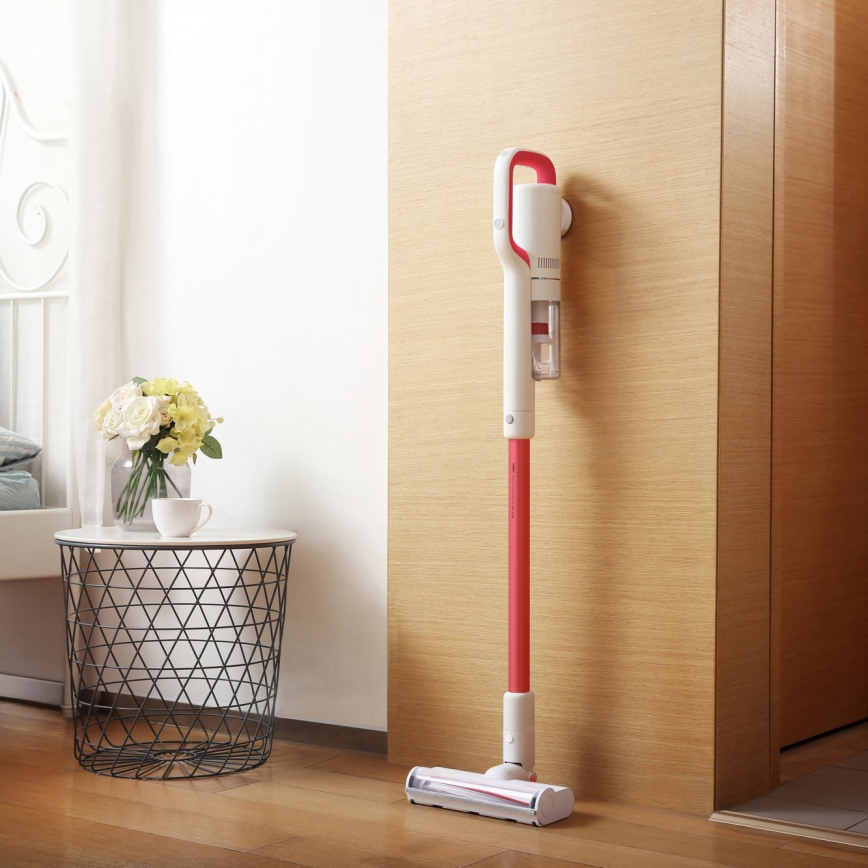 ROIDMI RI-S1SPECIAL - Štapni usisivač s dodacima 415W/2200 mAh bijela/crvena