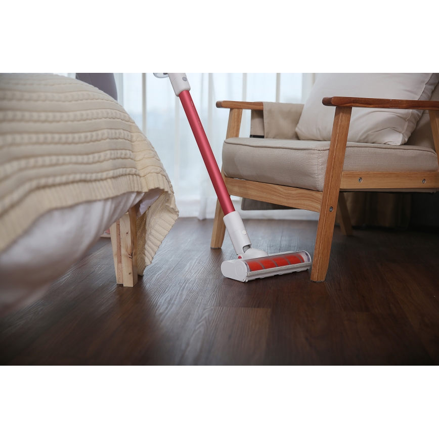 ROIDMI RI-S1SPECIAL - Štapni usisivač s dodacima 415W/2200 mAh bijela/crvena