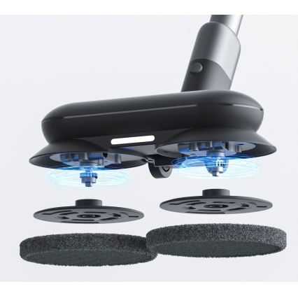 ROIDMI RI-X30VX - Štapni usisivač 2u1 s LED zaslonom i dodacima 435W/2500mAh mat krom