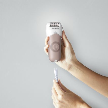 Rowenta - epilator WET&DRY 4,5W/5V 600 mAh bež/zlatna