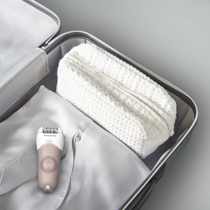 Rowenta - epilator WET&DRY 4,5W/5V 600 mAh bež/zlatna
