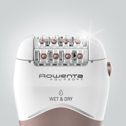 Rowenta - epilator WET&DRY 4,5W/5V 600 mAh bež/zlatna