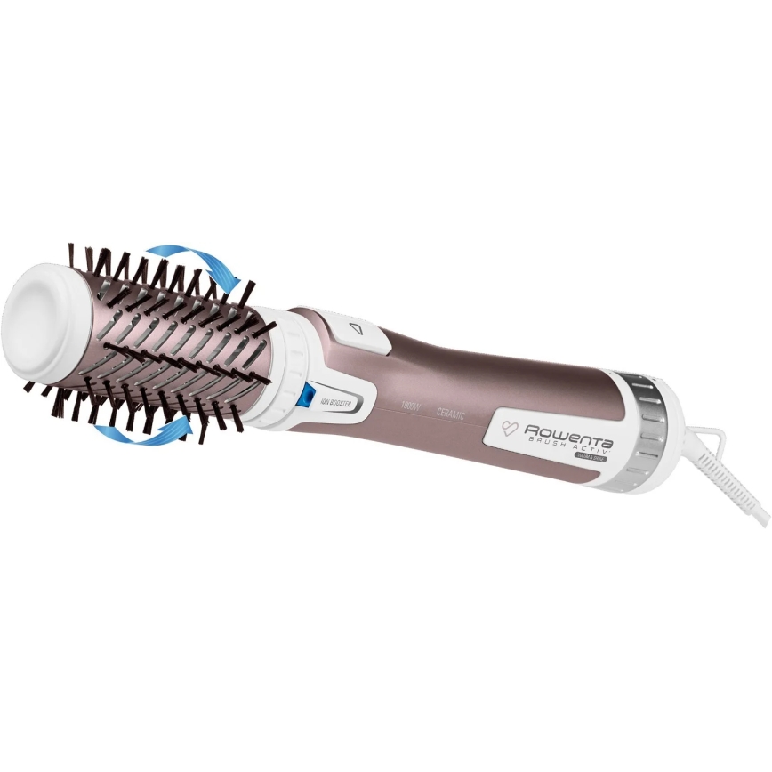 Rowenta - Rotirajuća četka PREMIUM CARE 1000W/230V ružičasta/bijela