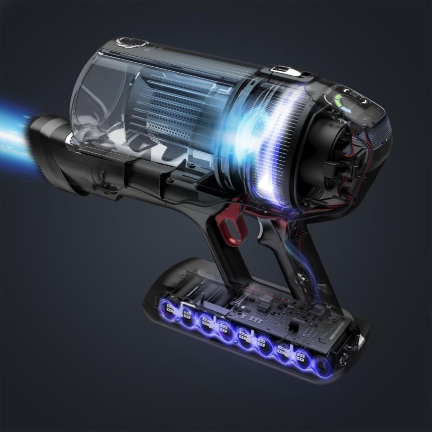 Rowenta - Štapni usisavač 3 u 1 X-FORCE ANIMAL AUTO 480 W/32,4 V crni 2000 mAh