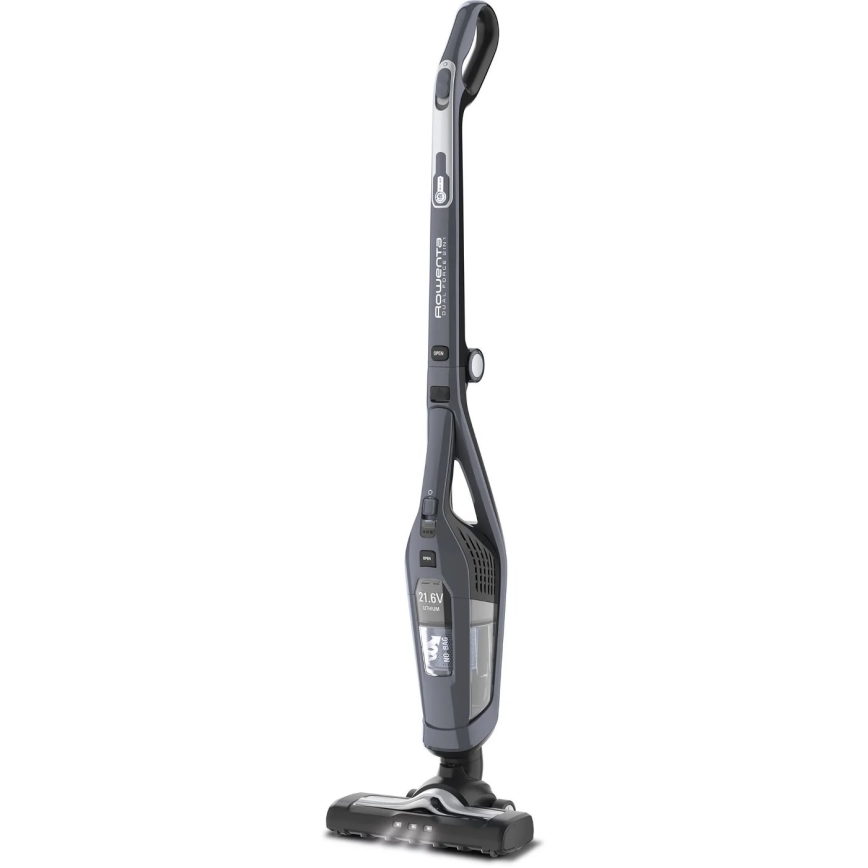 Rowenta - Štapni usisivač DUAL FORCE 2V1 180W/21,6V siva
