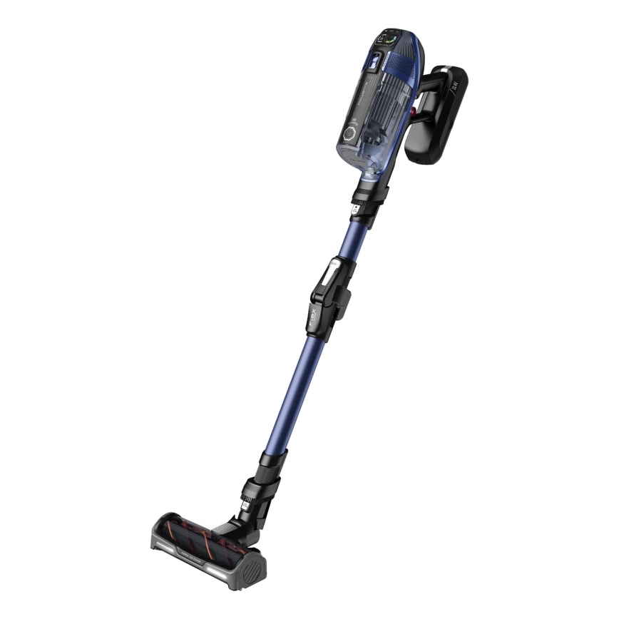 Rowenta - Štapni usisivač s mopom X-FORCE FLEX ANIMAL AQUA AUTO 3u1 480W/32,4V 2500 mAh plava
