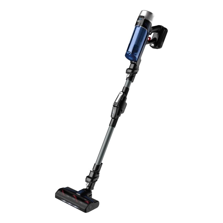 Rowenta - Štapni usisivač s mopom X-FORCE FLEX ANIMAL AQUA AUTO 4u1 250W/25,2V 2500 mAh crna/plava