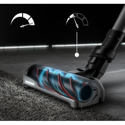 Rowenta - Štapni usisivač s mopom X-FORCE FLEX ANIMAL AQUA AUTO 3u1 480W/32,4V 2500 mAh plava