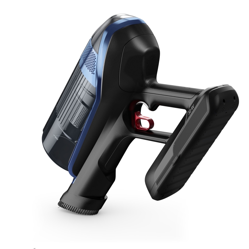 Rowenta - Štapni usisivač s mopom X-FORCE FLEX ANIMAL AQUA AUTO 3u1 480W/32,4V 2500 mAh plava