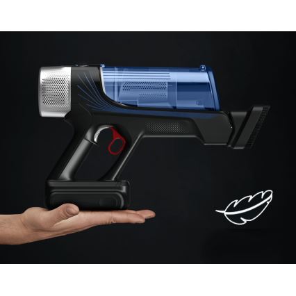 Rowenta - Štapni usisivač s mopom X-FORCE FLEX ANIMAL AQUA AUTO 4u1 250W/25,2V 2500 mAh crna/plava