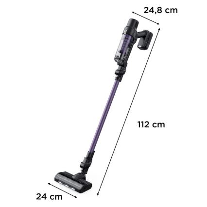 Rowenta - Štapni usisivač X-PERT 2u1 140W/18V 2500 mAh ljubičasta