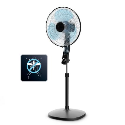 Rowenta - Podni ventilator s odbijačem komaraca ESSENTIAL+ 60W/230V 130 cm crna