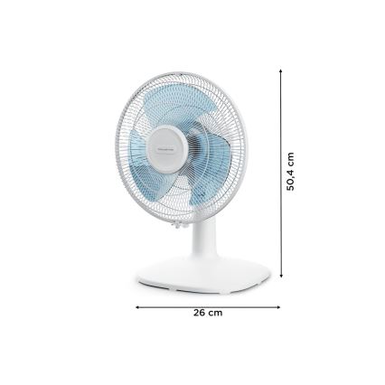 Rowenta - Stolni ventilator ESSENTIAL 28W/230V pr. 25 cm bijela