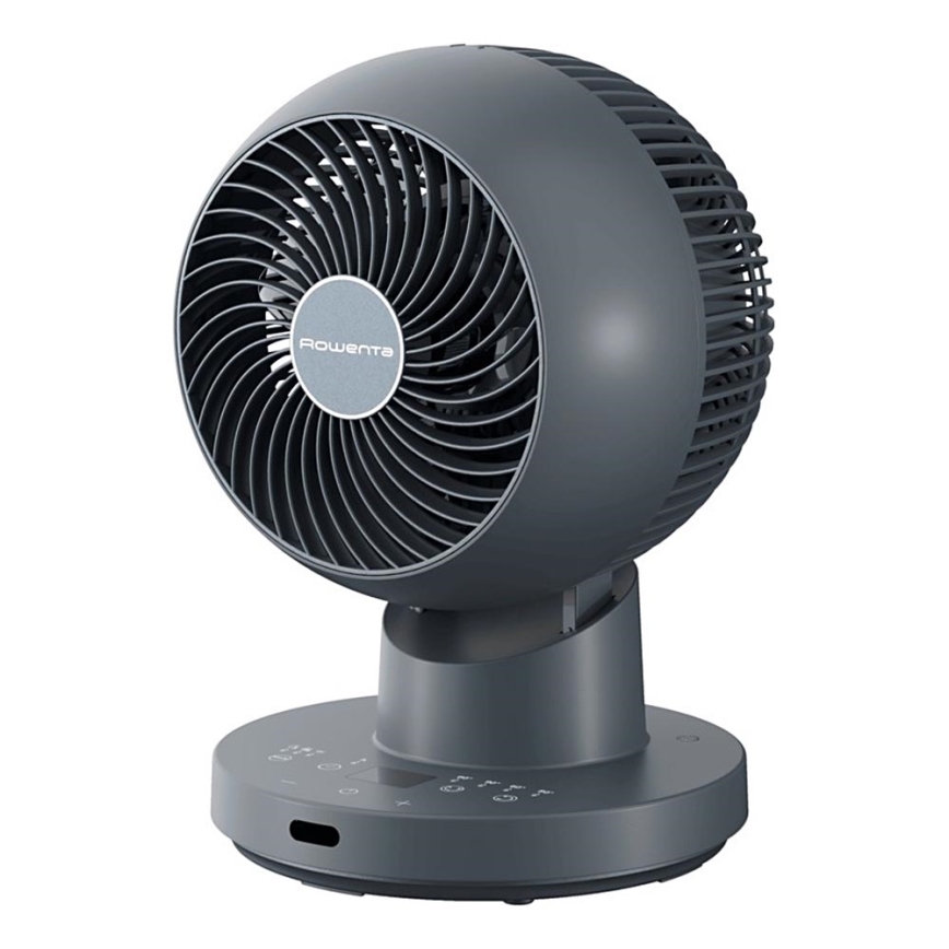 Rowenta - Stolni ventilator TURBO SWIFT COMPACT 230V plava+ daljinski upravljač