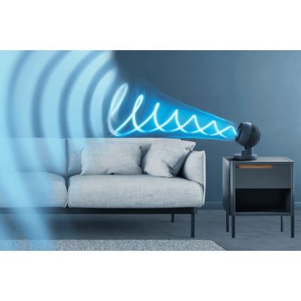 Rowenta - Stolni ventilator TURBO SWIFT COMPACT 230V plava+ daljinski upravljač