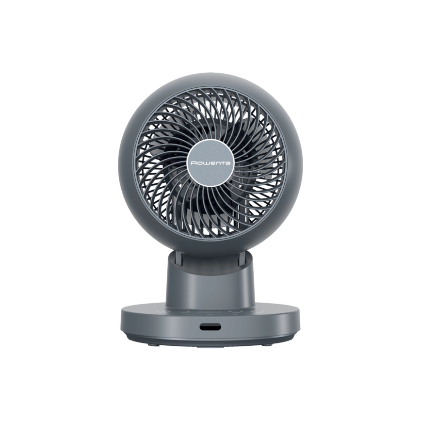 Rowenta - Stolni ventilator TURBO SWIFT COMPACT 230V plavi + daljinski upravljač