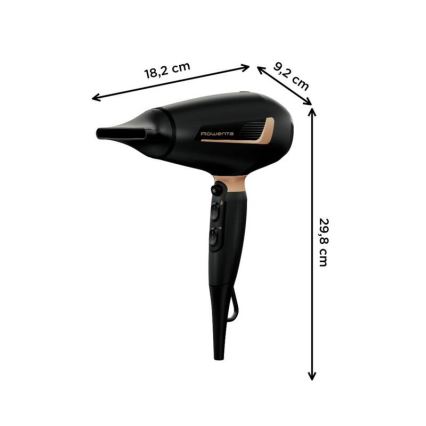 Rowenta - Sušilo za kosu PRO EXPERT 2200W/230V crna