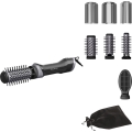 Rowenta - Sušilo za kosu s četkom BRUSH ACTIV 1000W/230V, crna