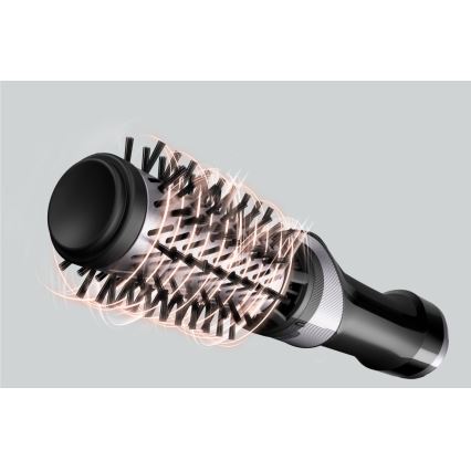 Rowenta - Sušilo za kosu s četkom BRUSH ACTIV 1000W/230V, crna