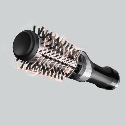 Rowenta - Sušilo za kosu s četkom BRUSH ACTIV 1000W/230V, crna