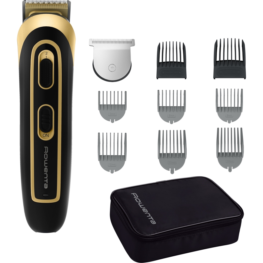 Rowenta - Trimer TRIM & STYLE 750 mAh crna/zlatna