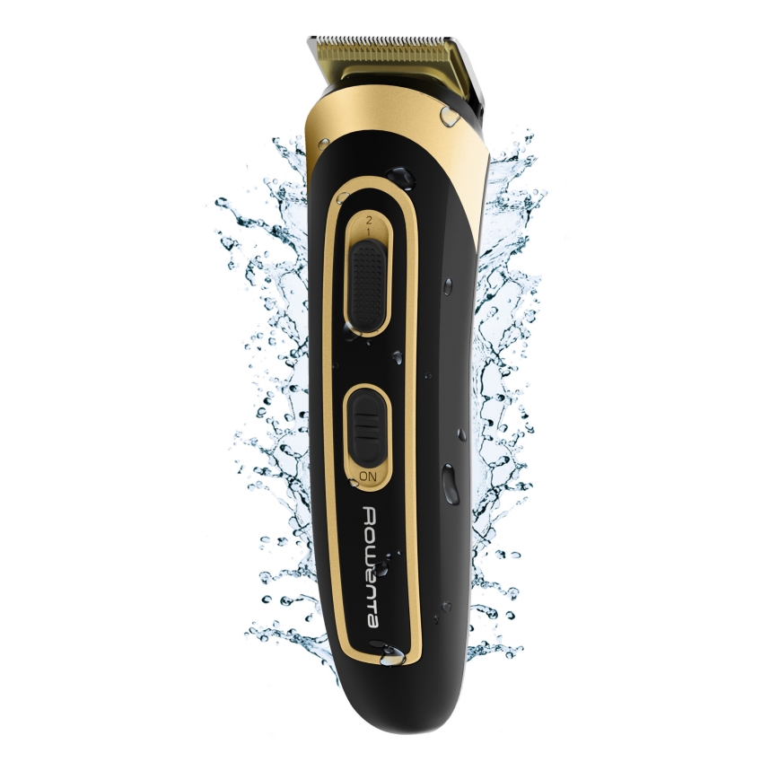 Rowenta - Trimer TRIM & STYLE 750 mAh crna/zlatna