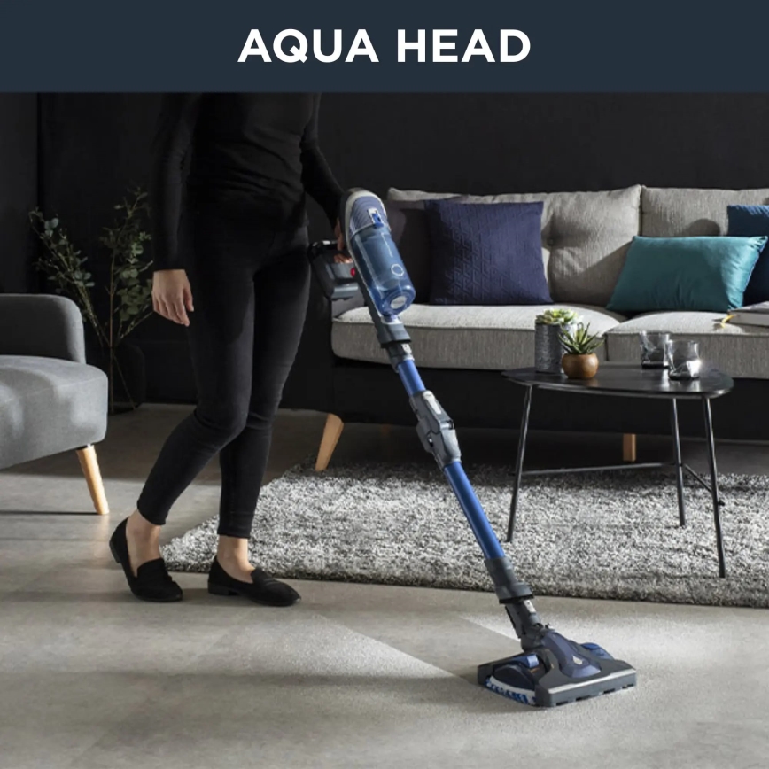 Rowenta - Usisavač štapni X-FORCE FLEX 8,60 ANIMAL AQUA 4U1 185W/22V plava