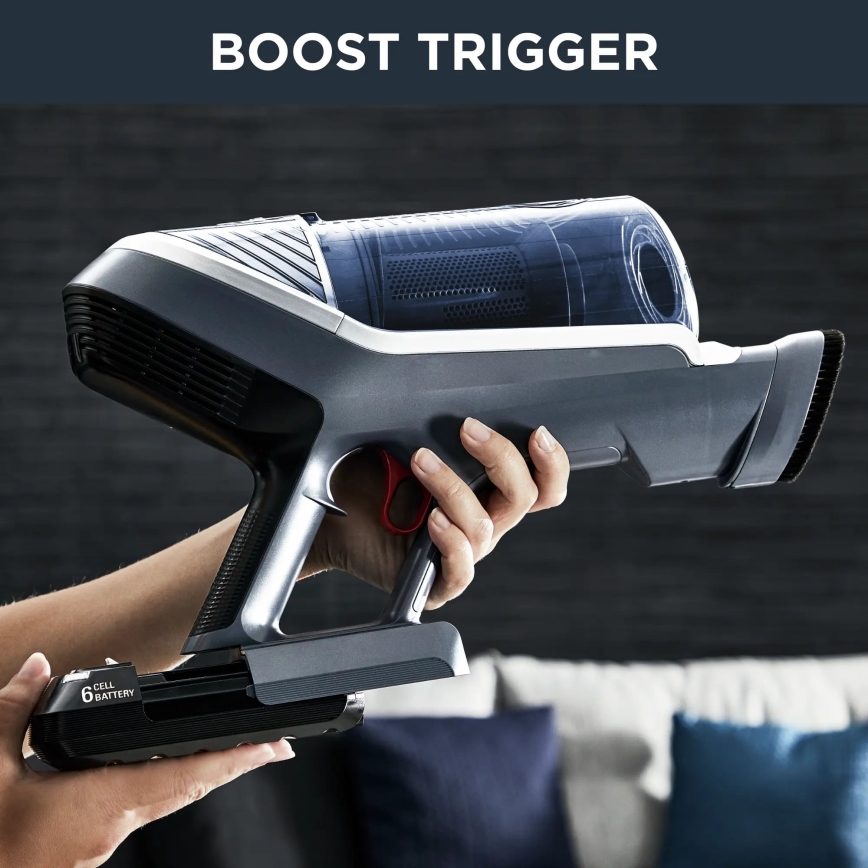 Rowenta - Usisavač štapni X-FORCE FLEX 8,60 ANIMAL AQUA 4U1 185W/22V plava