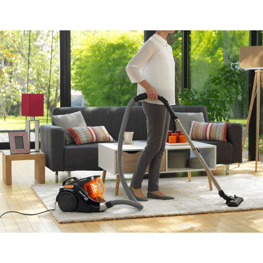 Rowenta - Usisivač bez vrećice COMPACT POWER 1,5l 750W/230V crna/narančasta