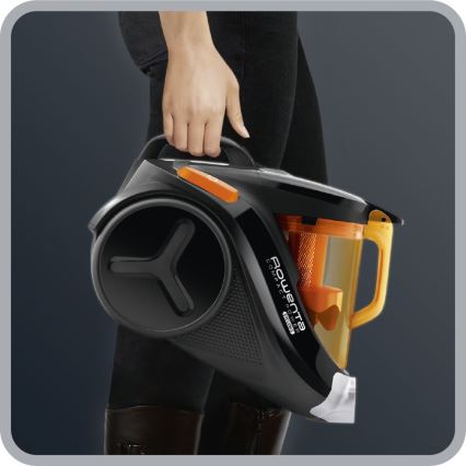 Rowenta - Usisivač bez vrećice COMPACT POWER 1,5l 750W/230V crna/narančasta