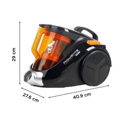 Rowenta - Usisivač bez vrećice COMPACT POWER 1,5l 750W/230V crna/narančasta