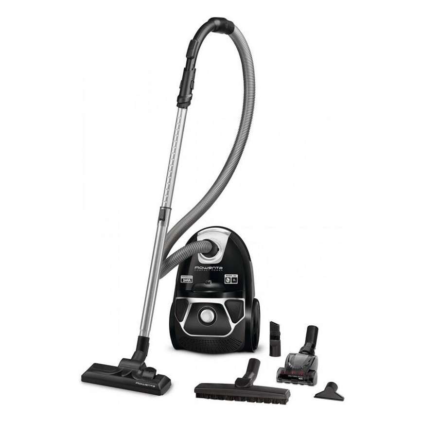 Rowenta - Usisivač s vrećicom COMPACT POWER ANIMAL CARE 3l 750W/230V crna
