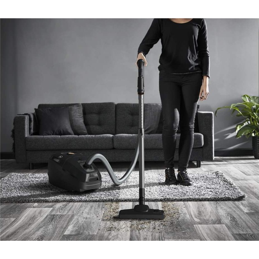 Rowenta - Usisivač s vrećicom ZELENA FORCE EFFITECH ECO TOTAL CLEAN 400W/230V crna