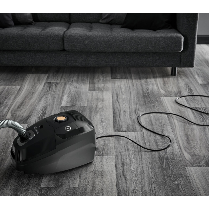 Rowenta - Usisivač s vrećicom ZELENA FORCE EFFITECH ECO TOTAL CLEAN 400W/230V crna