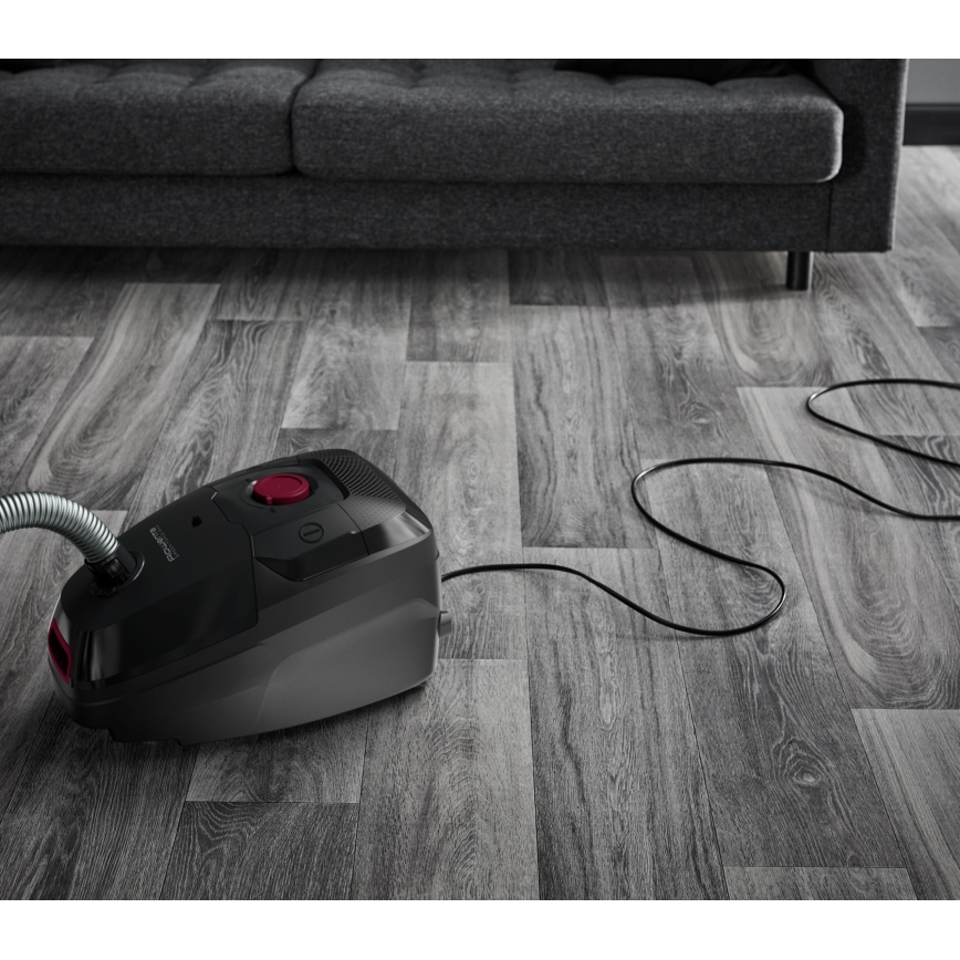 Rowenta - Usisivač s vrećicom ZELENA FORCE MAX ECO TOTAL CLASSIC 900W/230V crna