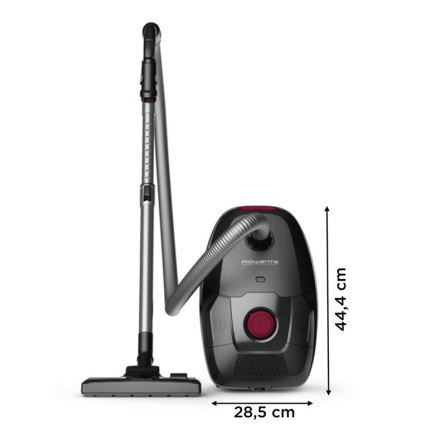 Rowenta - Usisivač s vrećicom ZELENA FORCE MAX ECO TOTAL CLASSIC 900W/230V crna