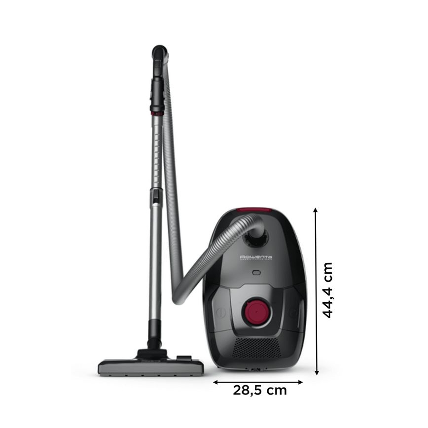 Rowenta - Usisivač s vrećicom ZELENA FORCE MAX ECO TOTAL CLASSIC 900W/230V crna
