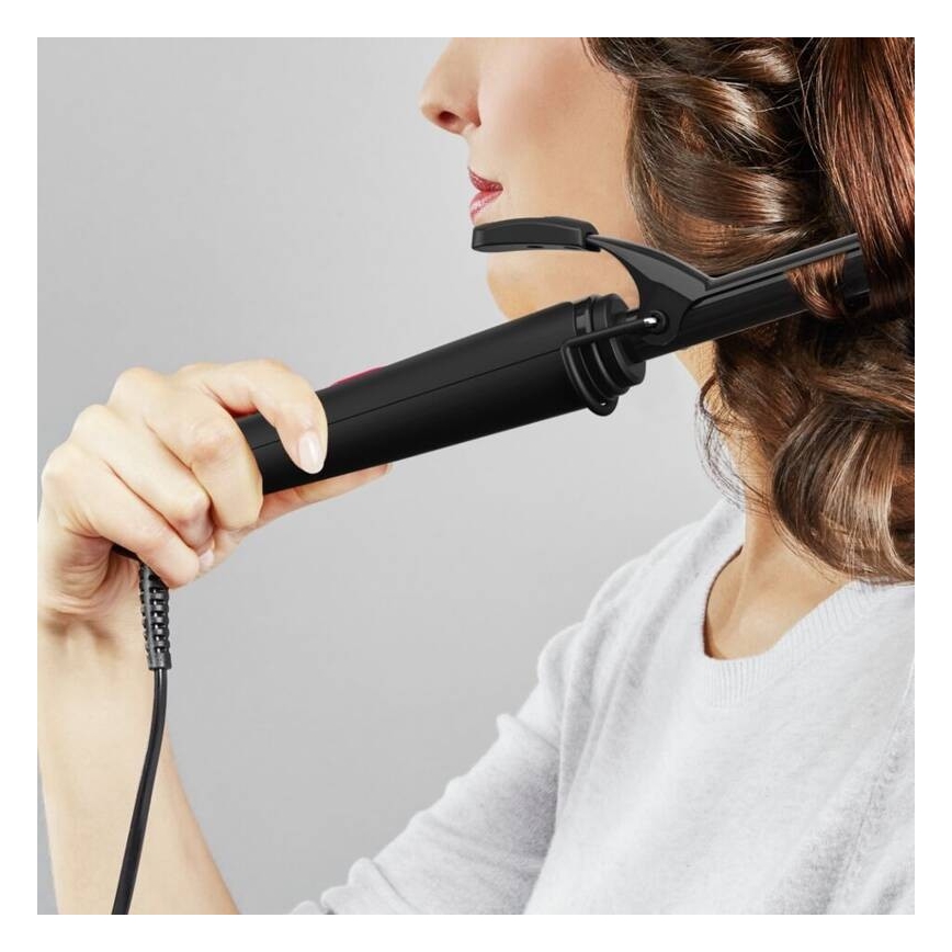Rowenta - Uvijač za kosu CURLING TONG BASIC 25W/230V crna