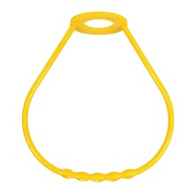 Ručka lustera plastika žuta