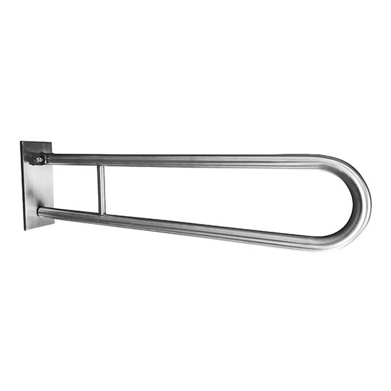 Ručka u obliku slova U 10,3x25,3 cm nehrđajući čelik/srebrna