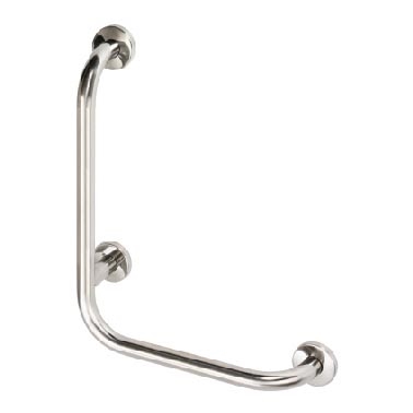 Ručka za oslonac 63x68 cm nehrđajući čelik/srebrna