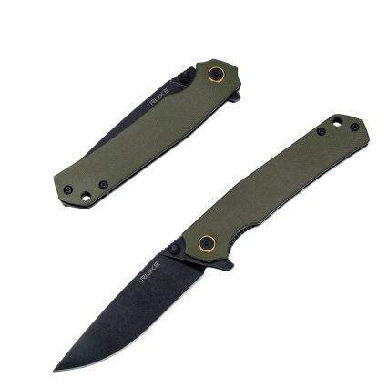 Ruike RUP801G - Sklopivi džepni nož 20 cm zelena