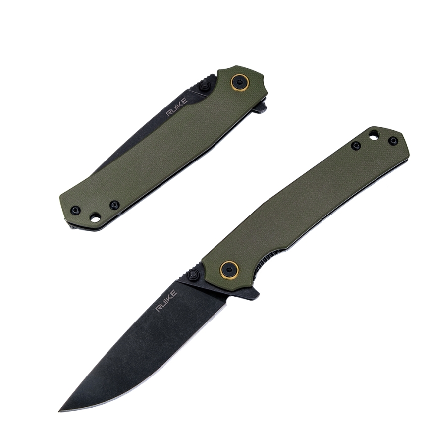 Ruike RUP801G - Sklopivi džepni nož 20 cm zelena